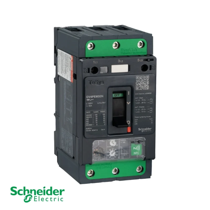 Pemutus Litar Motor Schneider GV4PEM50N