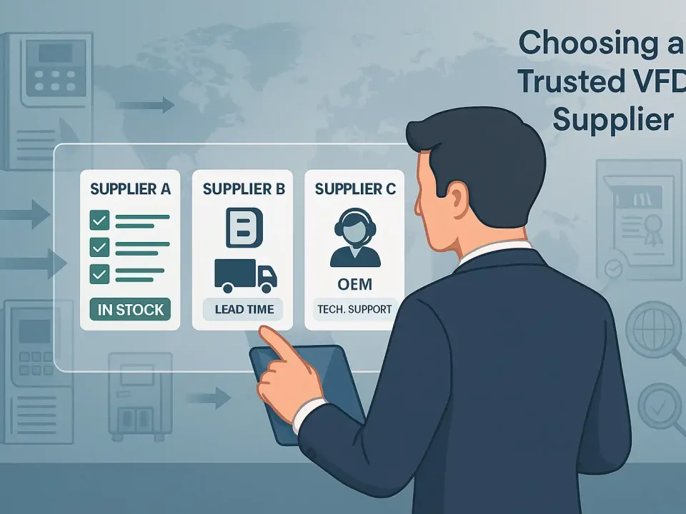 How to Find the Right VFD Supplier for Your Business
