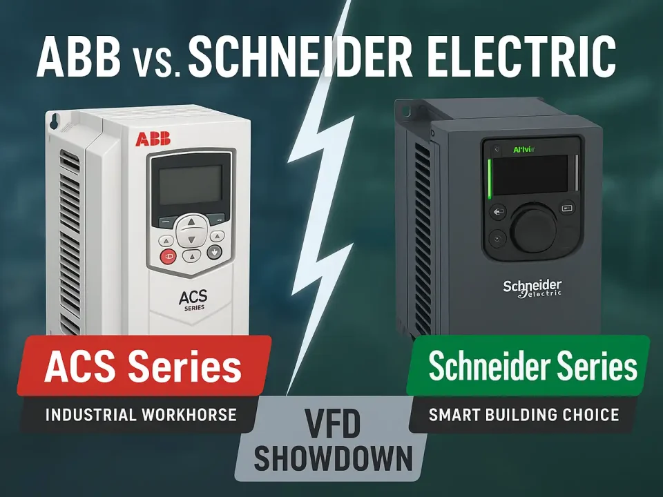 ABB Variable Frequency Drive vs. Schneider VFDs