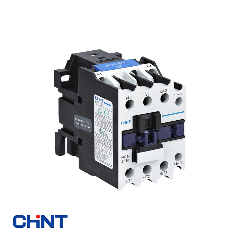 CHINT NC1 series AC contactors are suitable for industrial control systems