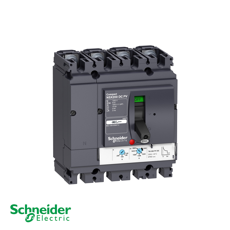 Schneider Compact NSX for Direct Current Circuit-breakers and switch-disconnectors