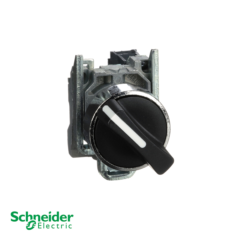 Schneider XB4-BD21 22mm Selector Switch 1NO 600V