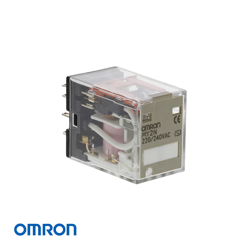 Omron MY2N-GS AC220/240 BY OMZ/C General Purpose Plug-in Power Relay