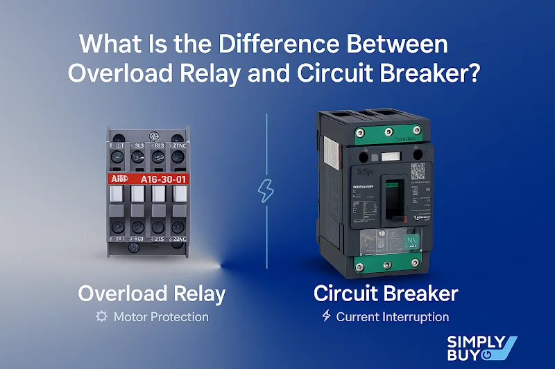 What Is The Difference Between Overload Relay And Circuit Breaker banner