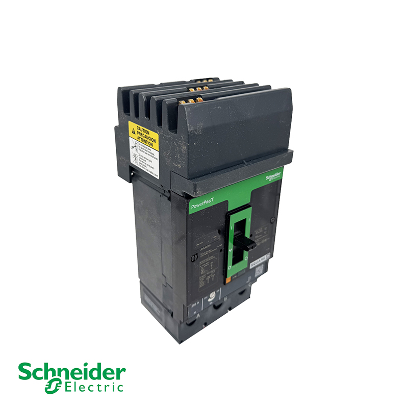 JDA36250 PowerPacT J Thermal-Magnetic Circuit Breaker 250 A 3-Pole 600 VAC 14 kA