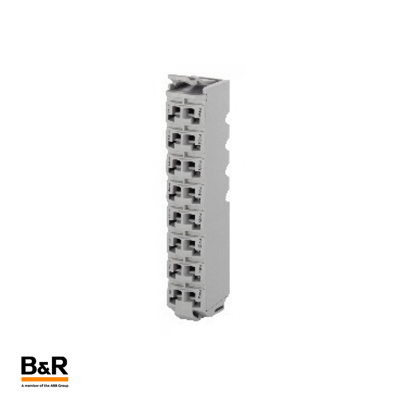 B&R X20TB1F Endüstriyel Otomasyon Sistemleri için Giriş/Çıkış Terminal Bloğu Modülü