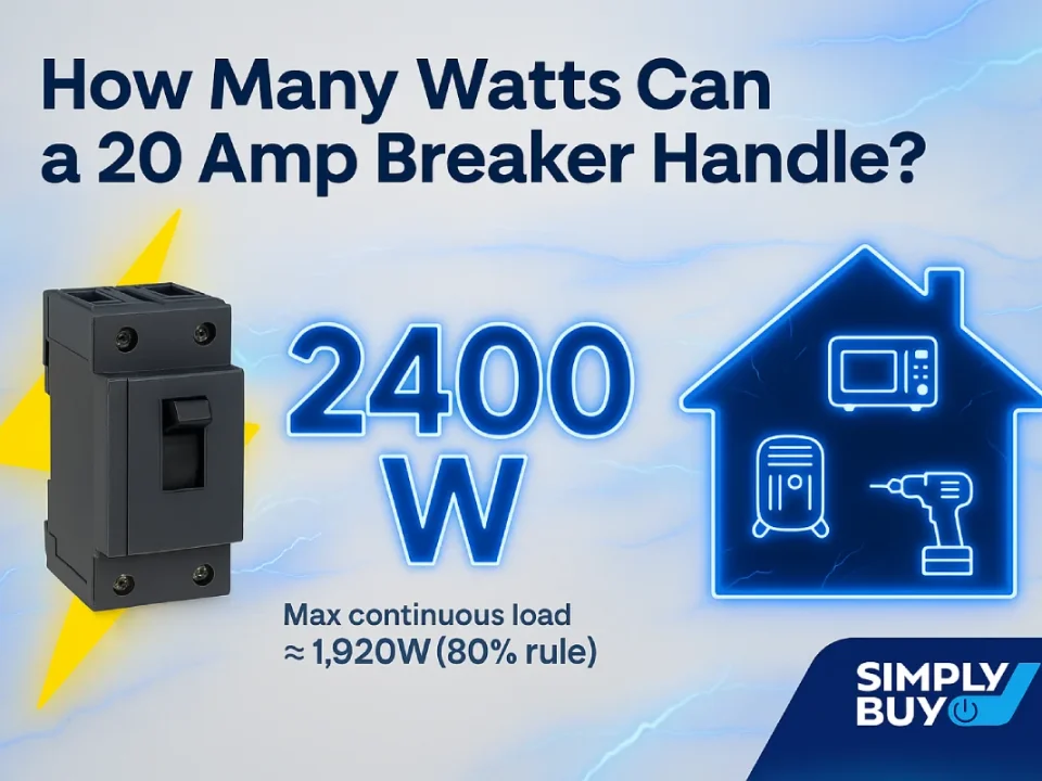 20 amp breaker
