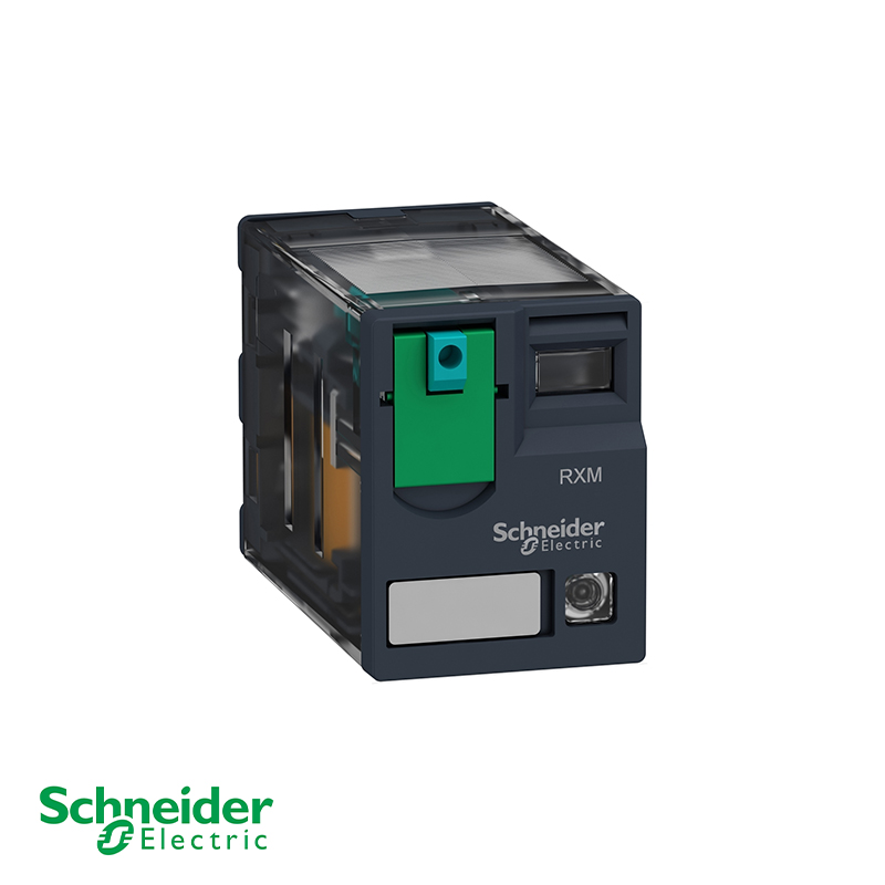 Schneider RXM2AB2BD Zelio Relay 24VDC 12A 2CO