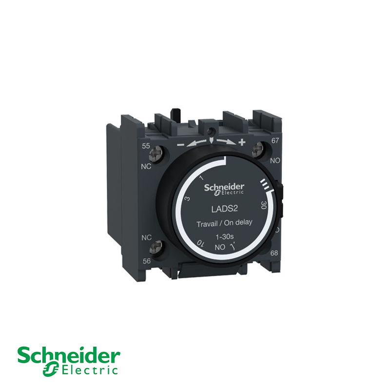 TeSys Deca Time delay auxiliary contact block LADS2