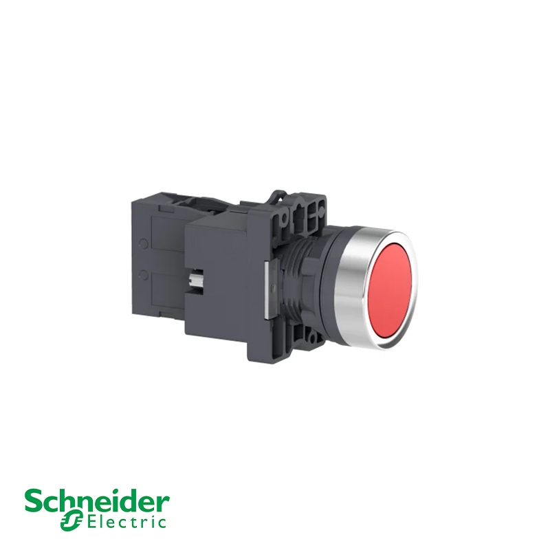 Schneider XA2EW34M2 Red Illuminated Pushbutton 220V AC