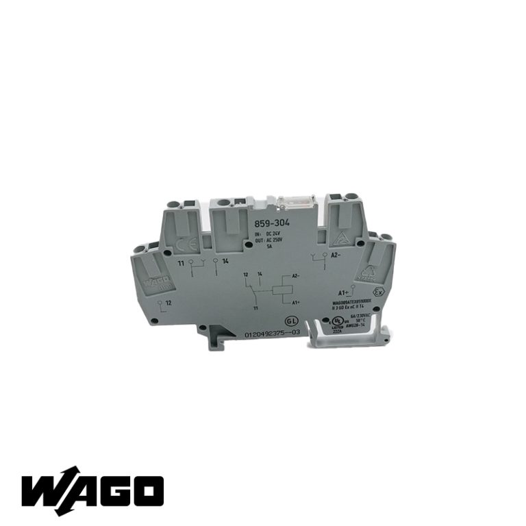 WAGO 859-354 Relaisklemme Nennspannung: 24 V/DC, 24 V/AC Schaltstrom WAGO 859-354 Relaisklemme Nennspannung: 24 V/DC, 24 V/AC Schaltstrom