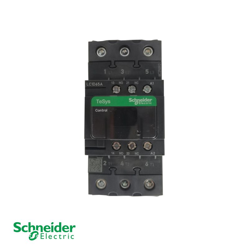 Schneider Electric LC1D65AM7C TeSys D Contactor – 65A, 3‑Pole, 30kW @ 400V (AC‑3)