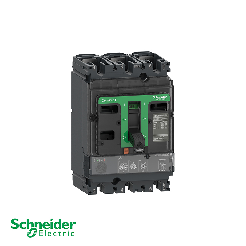 Schneider C25F32M150 Circuit Breaker 36 kA AC 3-pole 3-protection 150A