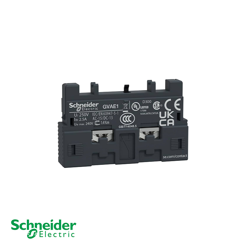Schneider Electric GVAE1 Tesys Gvae Auxiliary Contact Block