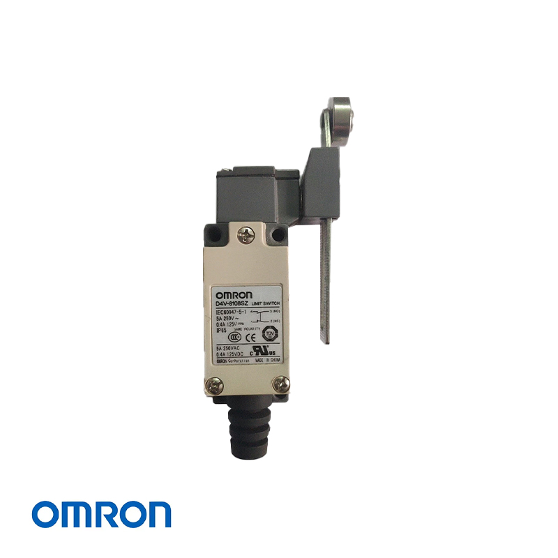 Omron D4V-8108SZ-N Adjustable Roller Lever Limit Switch