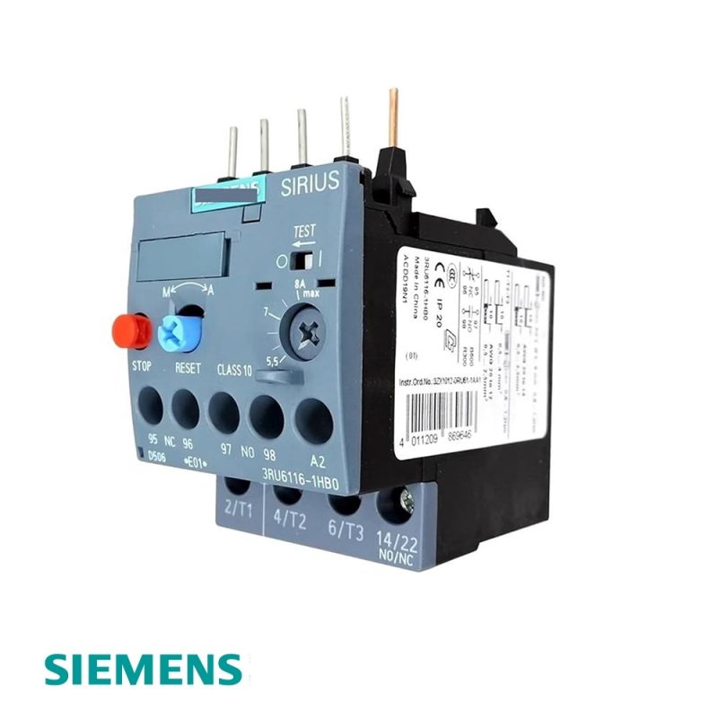Siemens 3RU6116-1EB0 SIRIUS Thermal Overload Relay