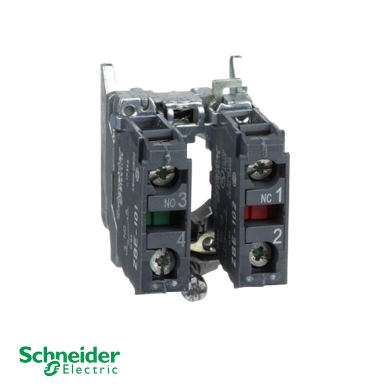 Schneider ZB4BZ105 Harmony XB4 Mounting Base 1NO 1NC