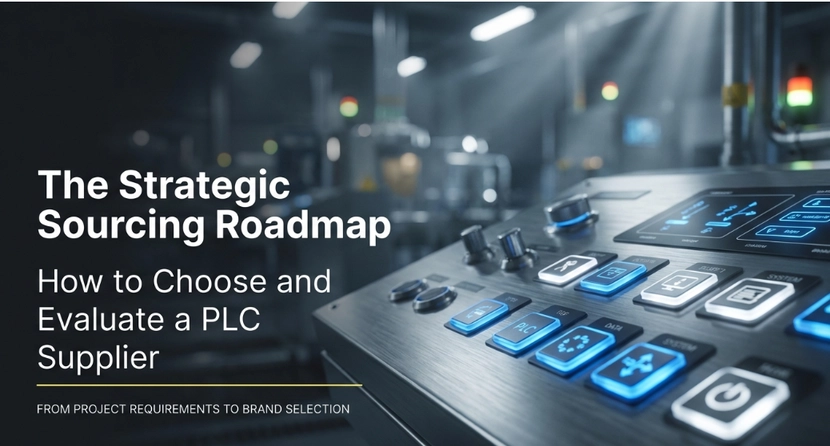A plc supplier strategic sourcing roadmap from project requirements to brand selection.