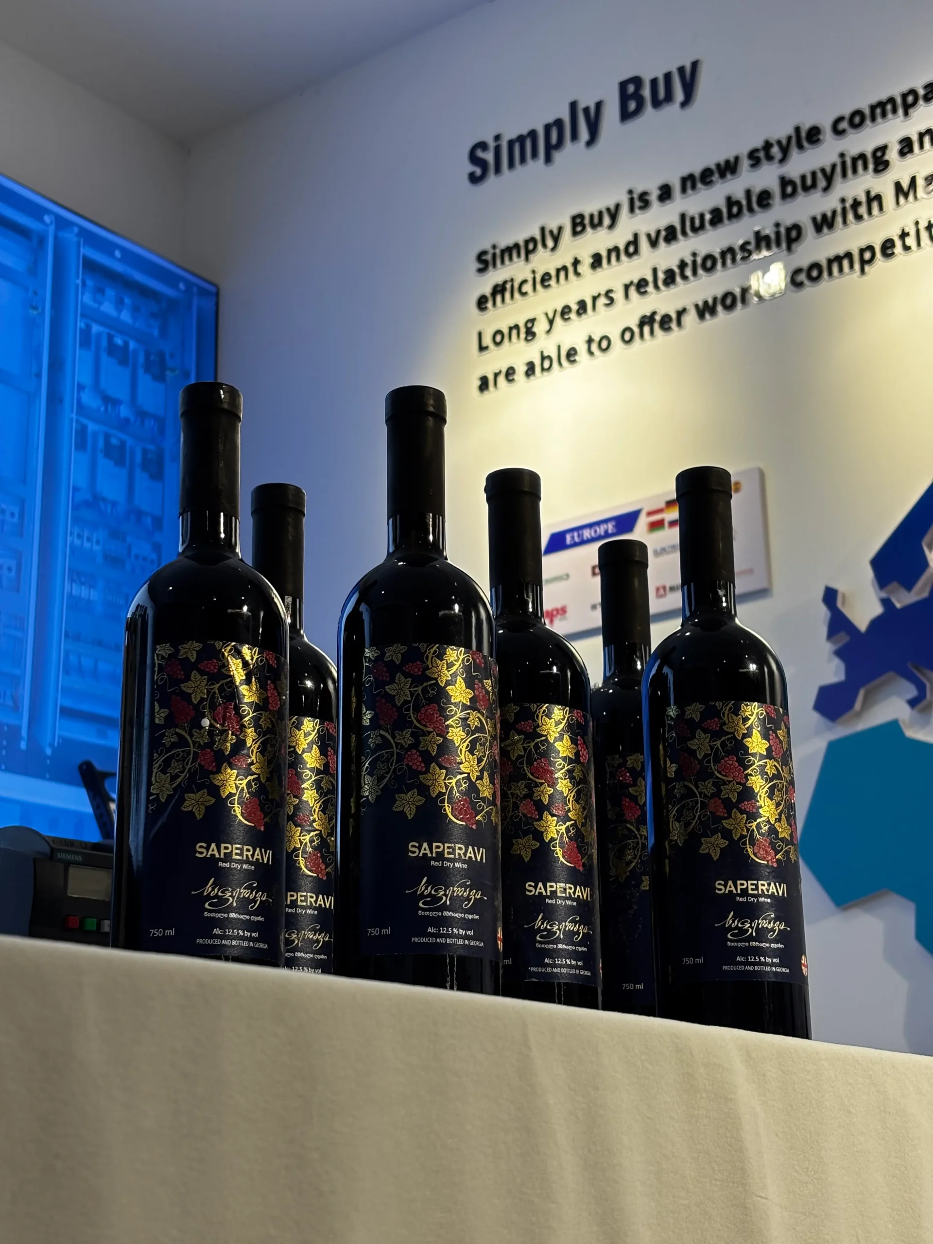 Georgian Saperavi wine gift