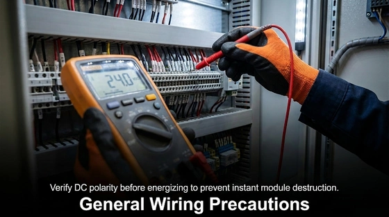 Common Wiring Precautions for PLC I/O Modules