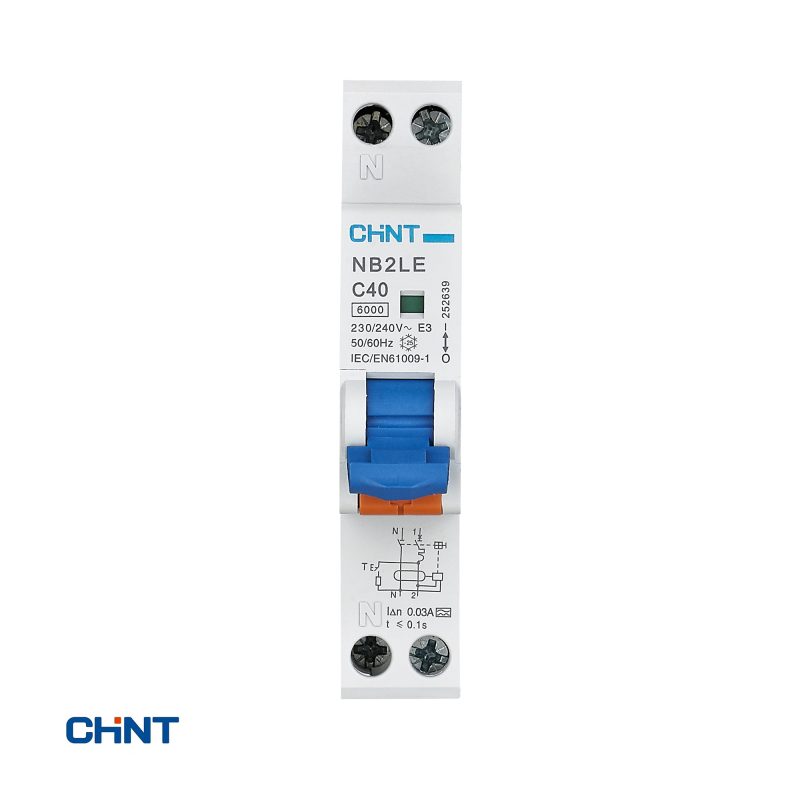 CHINT NB2LE RCBO 1P+N C10 30mA 6kA