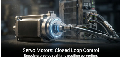 Servo Motors: Closed Loop Motion Control