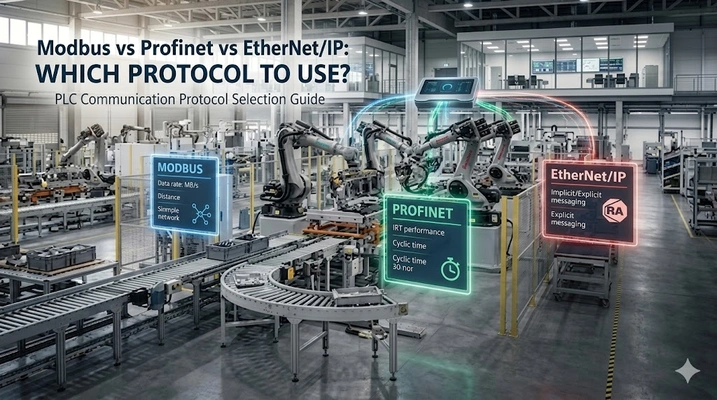 Modbus vs Profinet vs EtherNet/IP: Which PLC Communication Protocol Should You Use banner