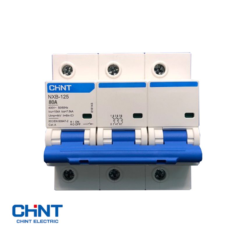 CHINT NXB-125 3P C80 Miniature Circuit Breaker