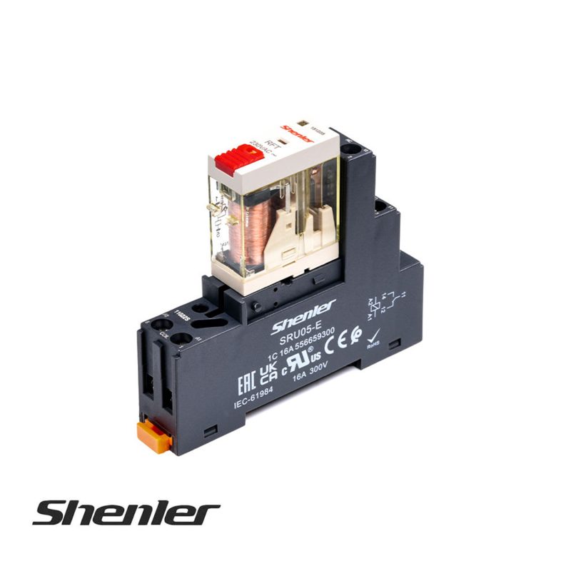 Shenler RFT1CO730LT Relay with SRU05-E Socket