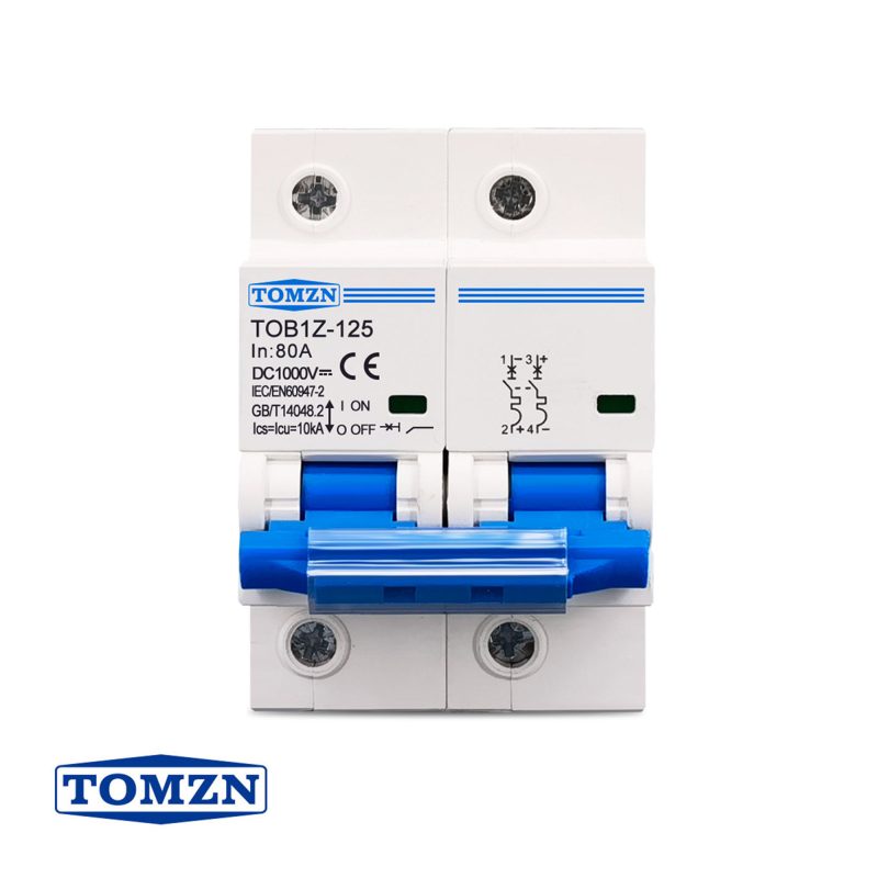 TOMZN TOB1Z-125 DC Circuit Breaker 125A