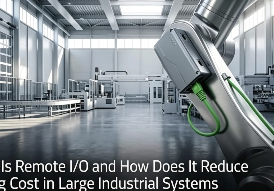 What Is Remote I/O and How Does It Reduce Wiring Cost in Large Industrial Systems banner