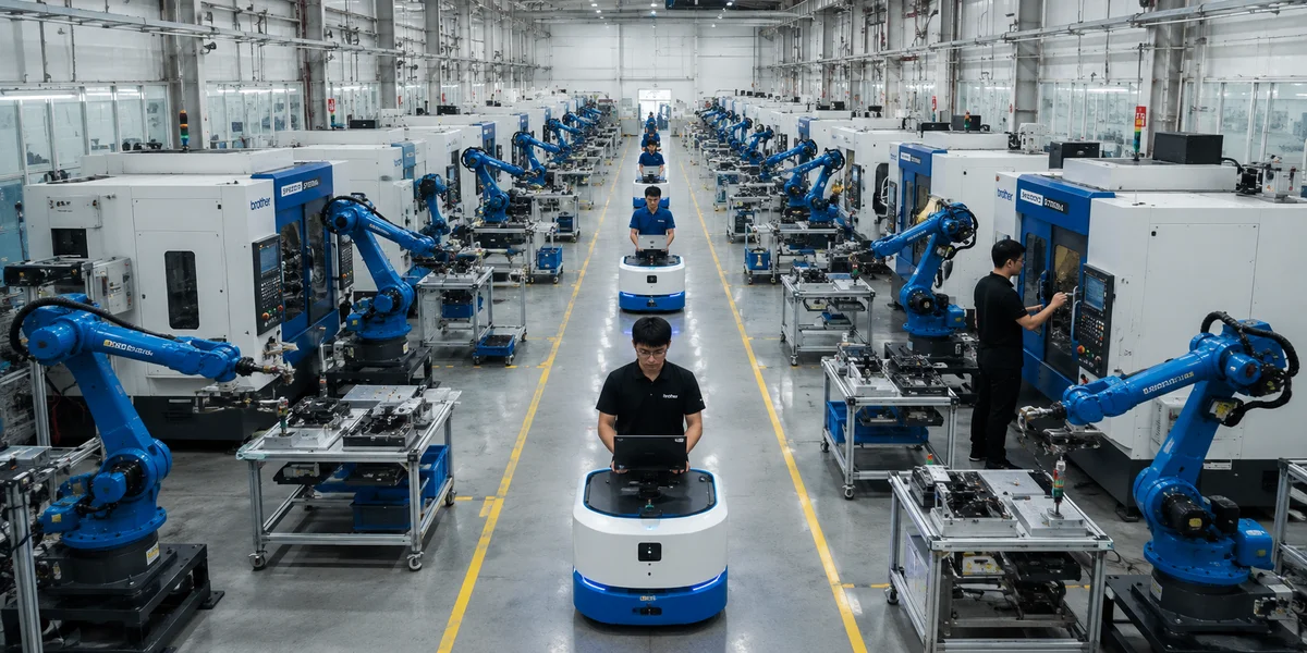 Жоғары автоматтандырылған зауыттық еден азиялық HMI панель өндірушілерінің OEM өндірісіндегі сенімділігі мен нарықтағы үлесінің артуын көрсетеді.