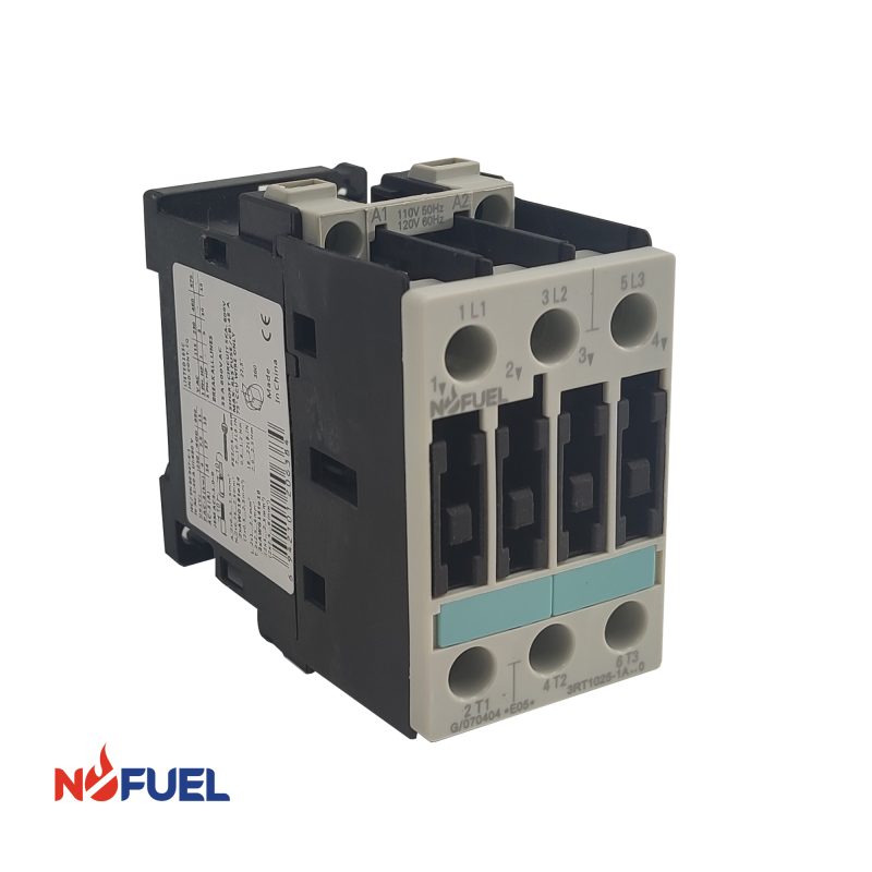 NOFUEL 3RT1025 AC Contactor 3-Pole 17A AC-3 7.5kW 400V S0 Frame Replacement for Siemens 3RT1025 Series