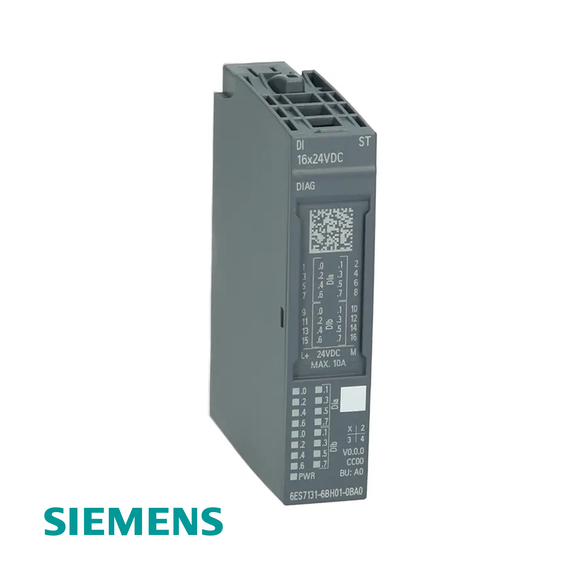 Siemens SIMATIC ET 200SP 6ES7131-6BH01-0BA0 Digital Input Module DI 16x24V DC Standard