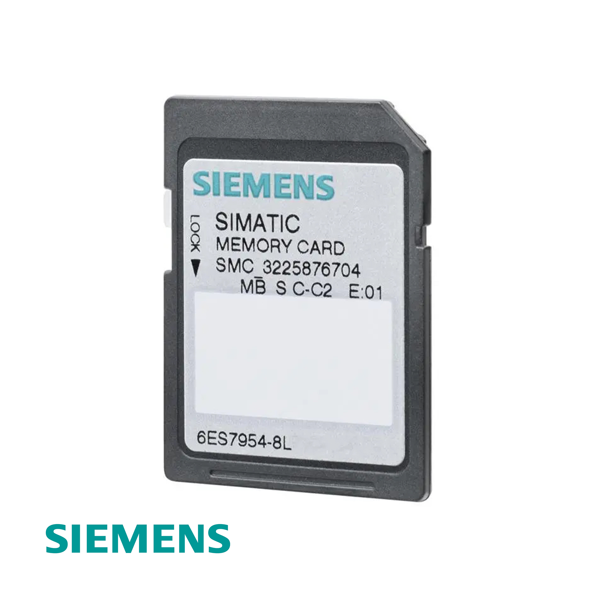 Siemens SIMATIC S7 6ES7954-8LC04-0AA0 Memory Card 4MB 3.3V Flash for S7-1x00 CPU SINAMICS