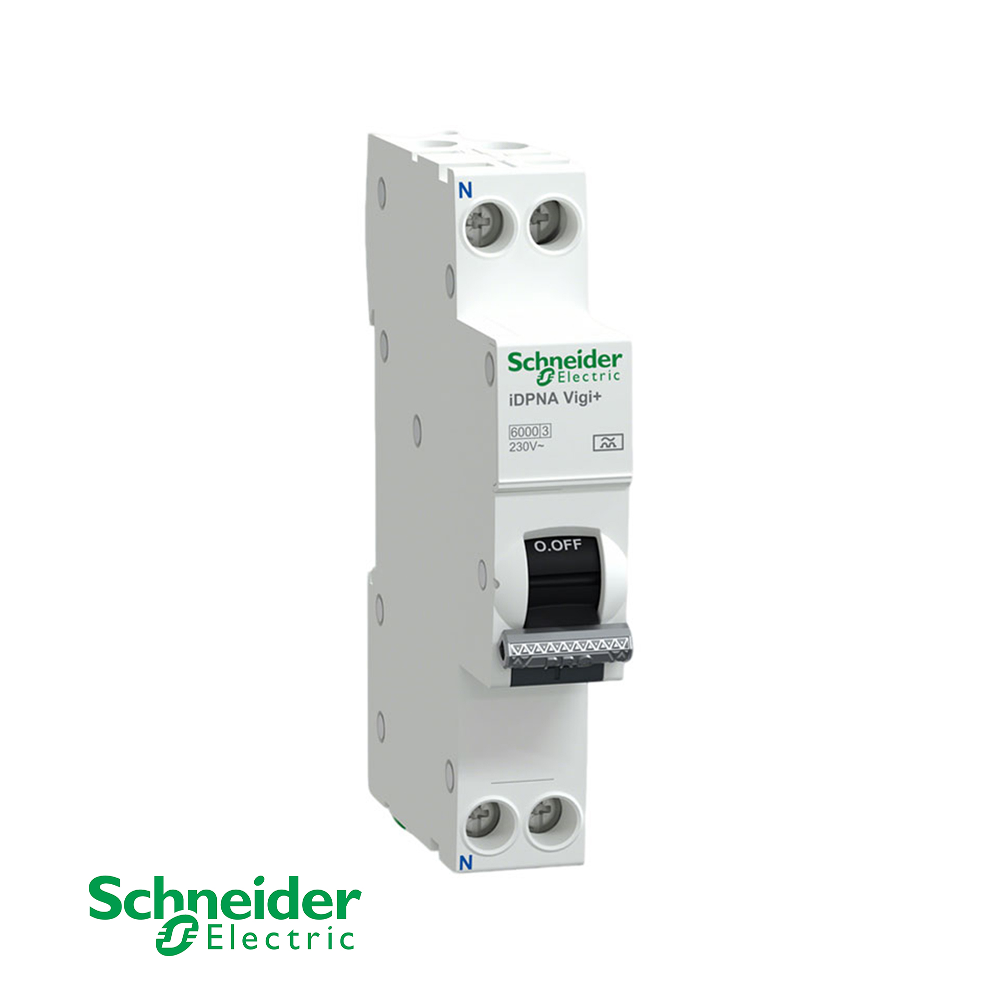 Schneider Electric Acti9 Pro iDPNa Vigi+ A9RBOAC1061 RCBO 1P+N 6A C Curve 30mA Type A 4.5kA 230V