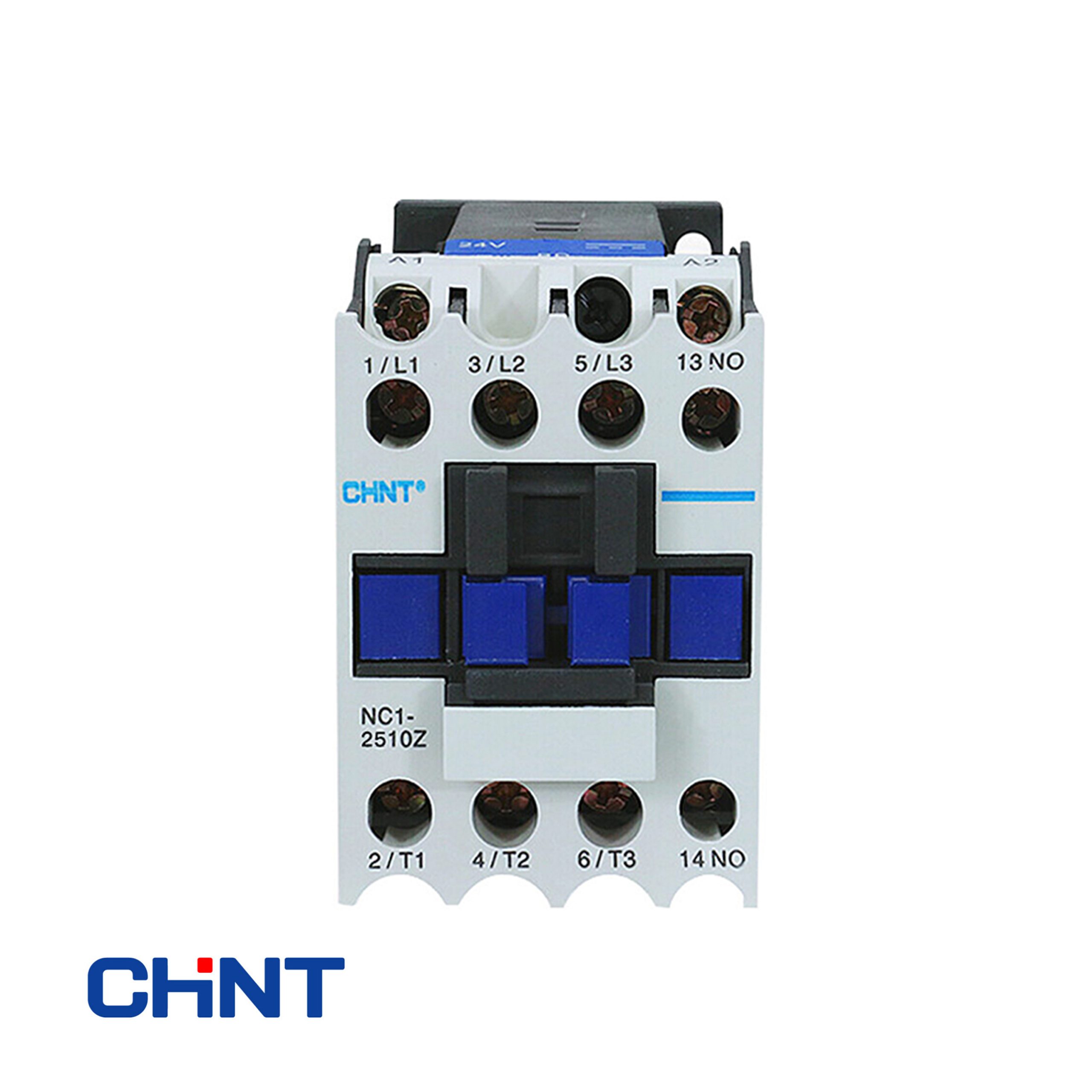 CHINT NC1-2510Z 24V DC Contactor 25A AC-3 Motor Control