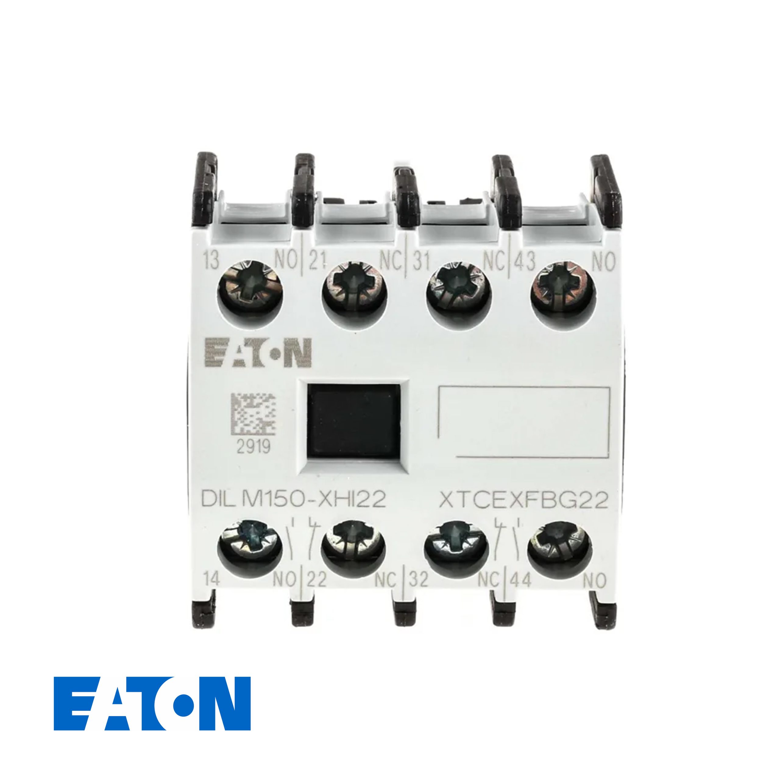 Modulo di contatto ausiliario Eaton DILM150-XHI22 a 4 poli, 2NO, 2NC, 16A