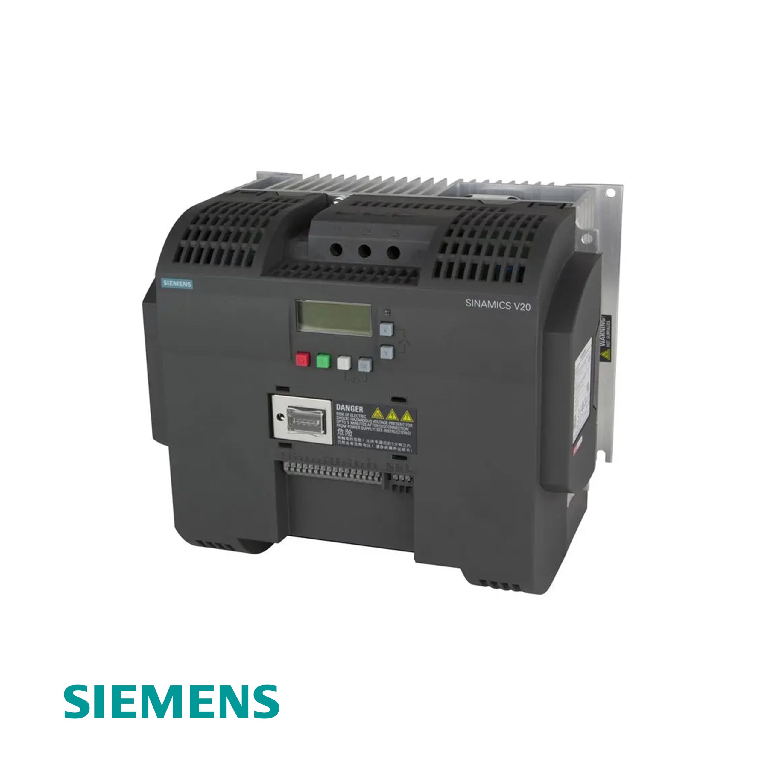 Siemens SINAMICS V20 6SL3210-5BE31-1UV0 Frequency Converter 11kW 380-480V 3-Phase 25A IP20