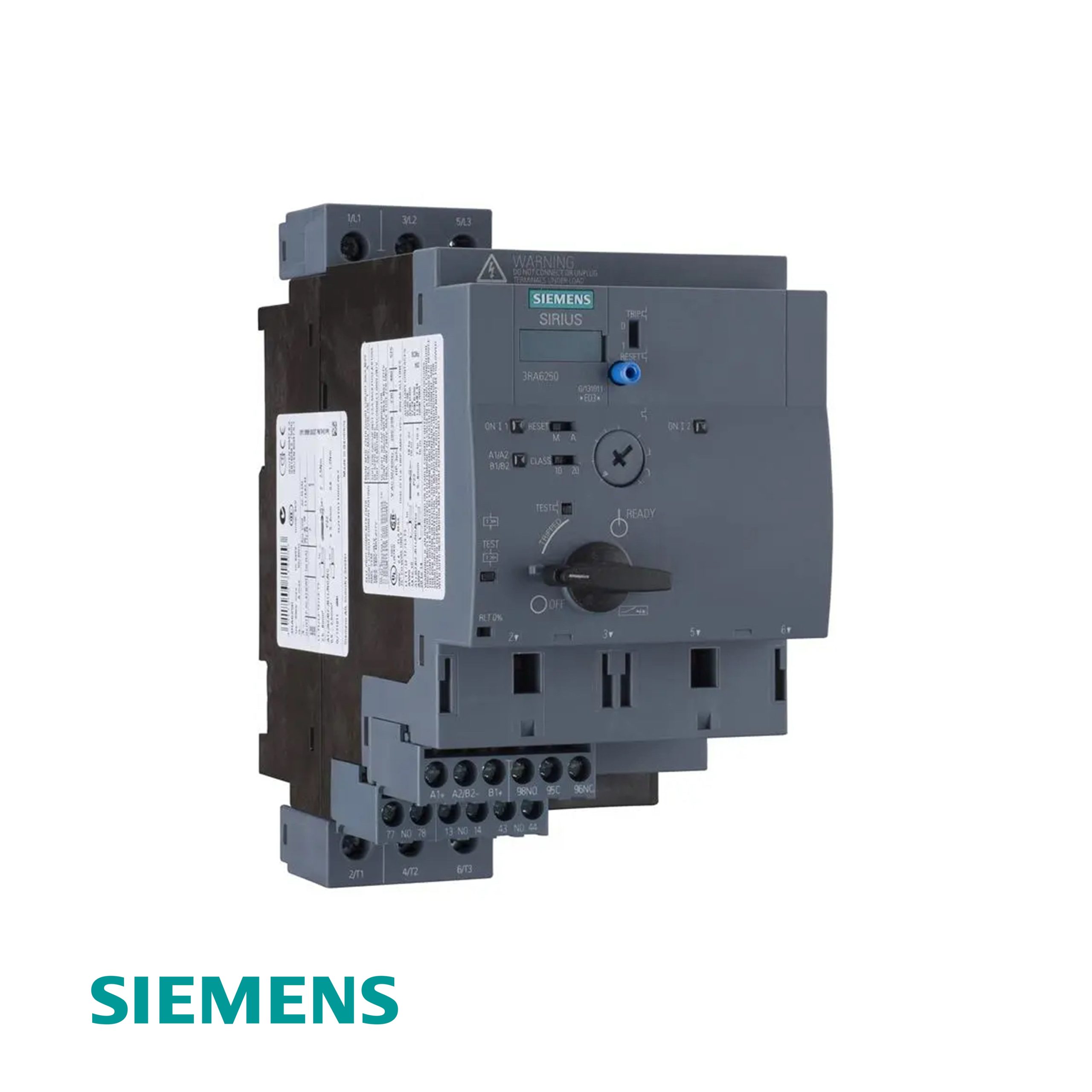Siemens SIRIUS 3RA6250-1DB32 Compact Reversing Motor Starter 3-12A 24V AC/DC 5.5kW 690V