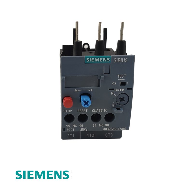 Siemens 3RU6126-4AB0 SIRIUS Thermal Overload Relay 11-16A Class 10 S0 Screw Terminals