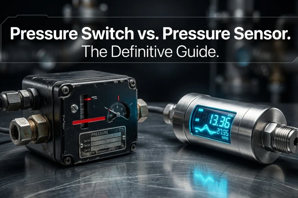 Pressure Switch vs. Pressure Sensor. The Definitive Guide.