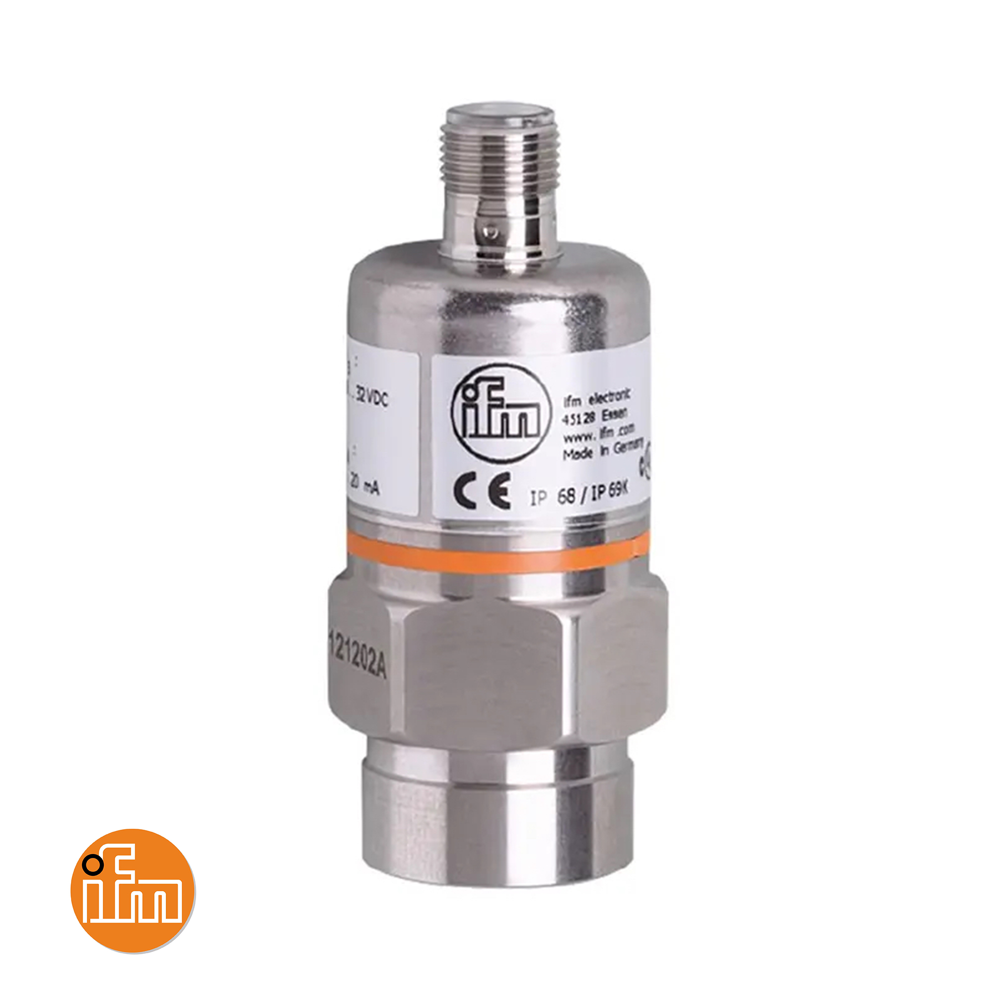 ifm electronic PA PA3023 Ceramic Pressure Transmitter 0 to 25 bar 4 to 20mA 9.6 to 32V DC G1/4