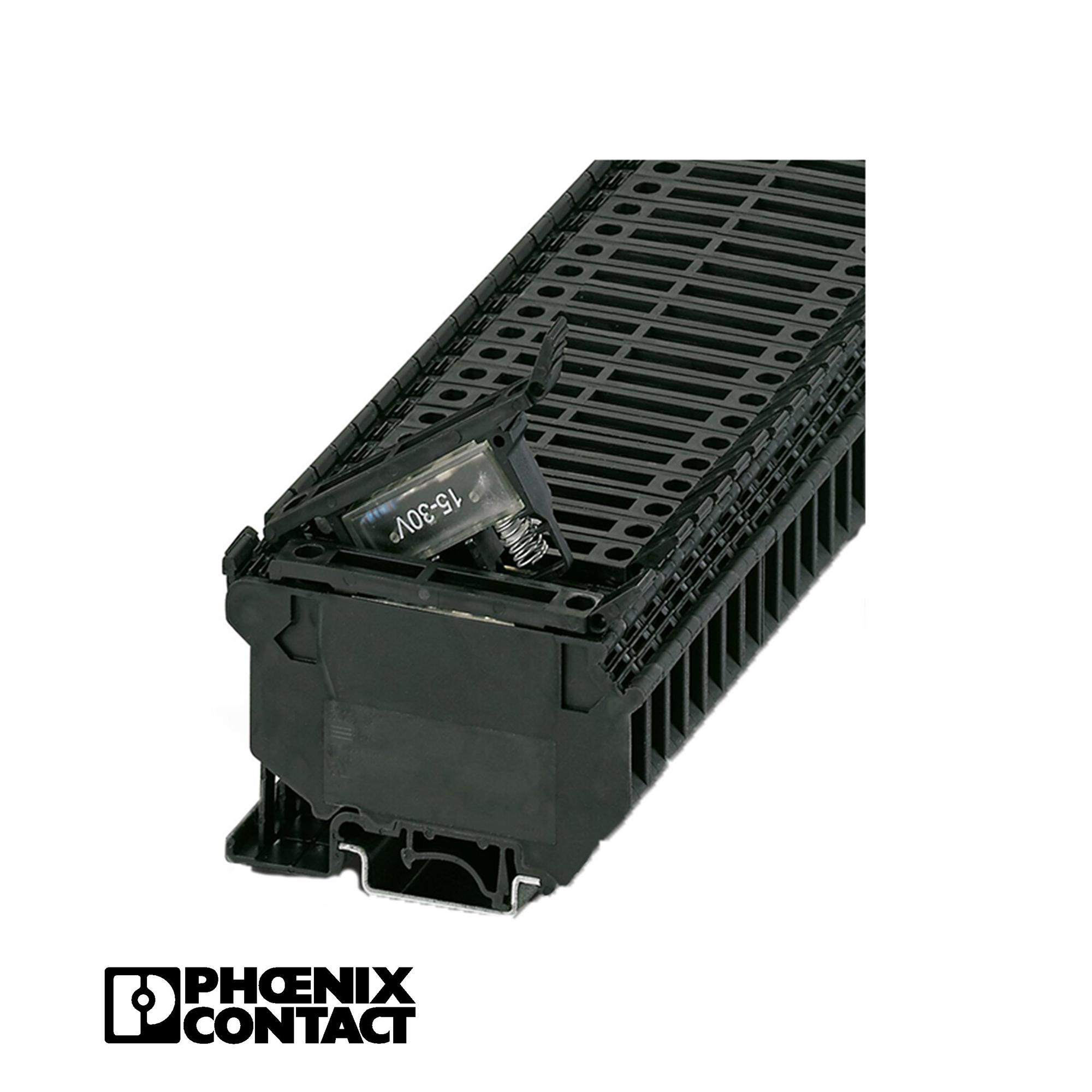 Bloco de terminais modular Phoenix Contact 3004126 UK 5-HESILED 24 para fusíveis