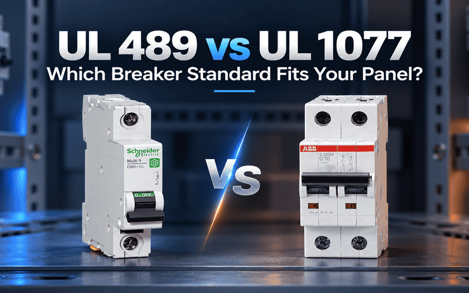 UL 489 vs UL 1077 circuit breaker comparison